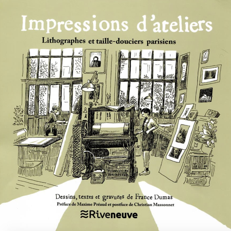 Livre impressions d'ateliers éditions Riveneuve